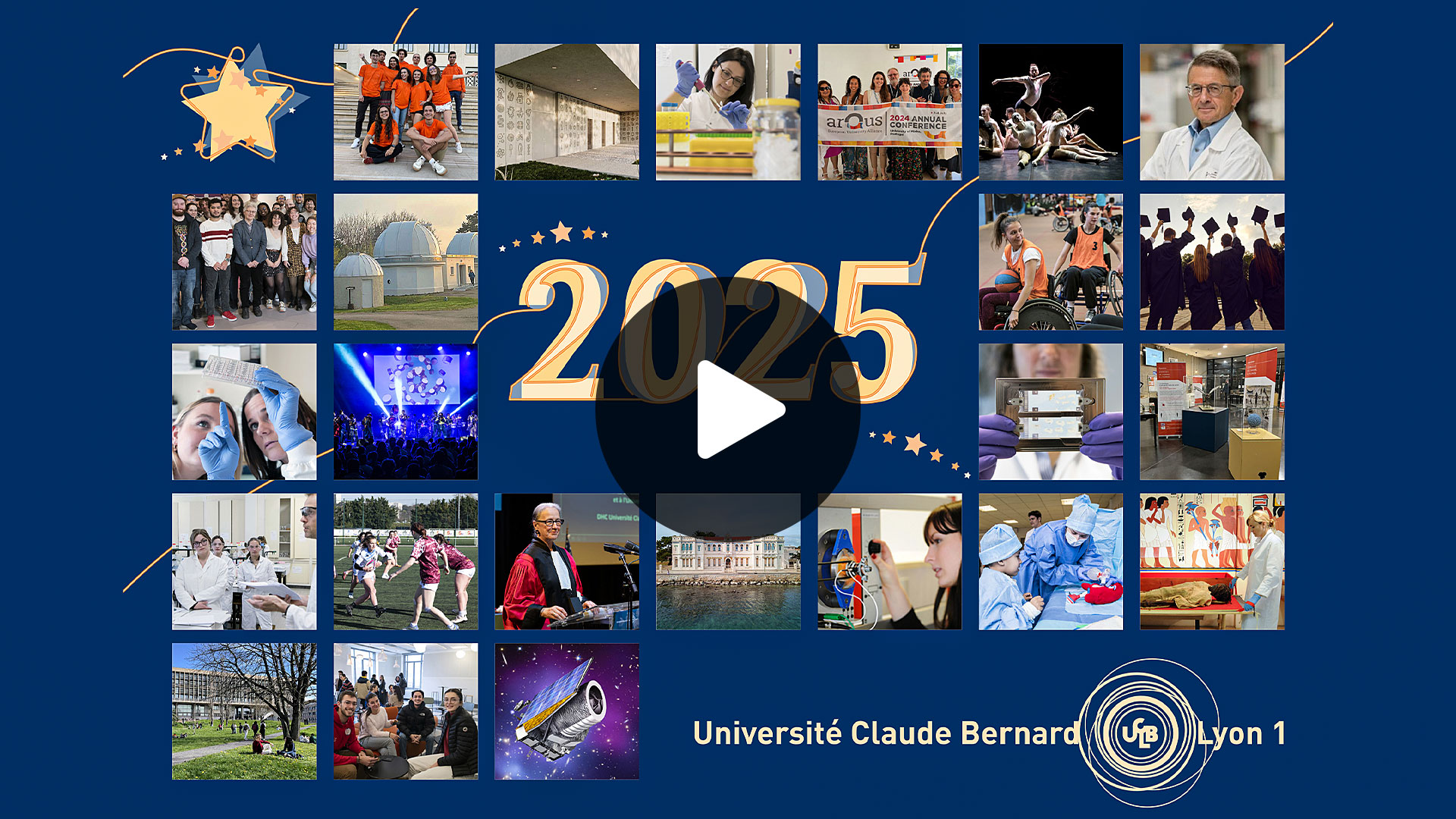 Carte de voeux UCBL 2025 - version anim��e